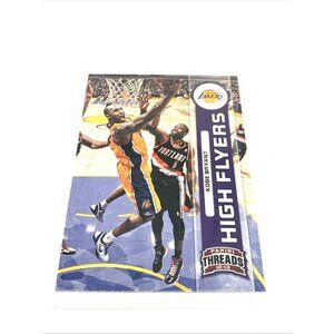 Kobe Bryant Basketball Card #25 Los Angeles Lakers 2012-13 NBA Panini Threads